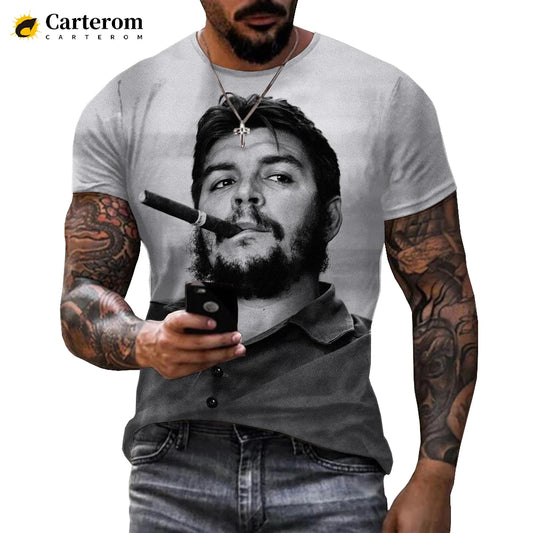 Che Guevara 3D T-shirt Cuban Revolutionary Leader